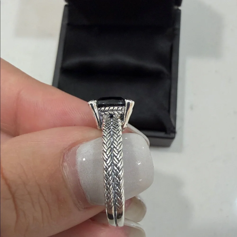Effy Onyx Diamond Ring